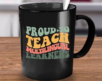 Multilingual, Multilingual Mug, Multilingual Teacher, Multilingual Learner, Francais French Student Bilingual English Student French