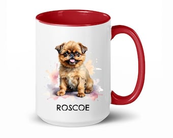 Grifón de Bruselas, Regalo de Grifón de Bruselas, Taza de Grifón de Bruselas, Regalo para Mamá de Grifón de Bruselas, Regalo para Dueño de Grifón de Bruselas, Taza de Café