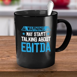 会計士へのギフト、面白い会計士へのギフト、EBITDA、CPA へのギフト、CPA へのギフト、会計士の同僚へのギフト、会計士マグ、税理士、コーヒーマグ