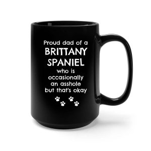 Brittany Spaniel Gifts, Brittany Spaniel Gift, Brittany Spaniel Mug, Brittany Spaniel Dad Mug, Brittany Spaniel Dad Gift, Funny Spaniel Gift