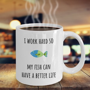 Funny Fishkeeping Mug, Aquarist Gift, Fishkeeper Gift, Aquarium Gifts, Fishkeeper Mug, Fish Lover Mug, Aquarium Tech Mug, Aquarium Nerd