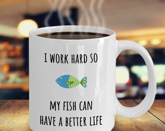 Funny Fishkeeping Mug, Aquarist Gift, Fishkeeper Gift, Aquarium Gifts, Fishkeeper Mug, Fish Lover Mug, Aquarium Tech Mug, Aquarium Nerd