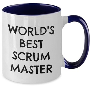 Lustige Scrum Master Tasse, Geschenk für Scrum Master, lustiges Geschenk für Scrum Master, Vatertagsgeschenk, lustiges Geschenk für Scrum Master, Teetasse
