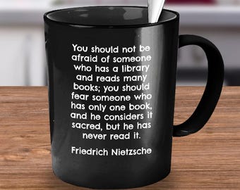 Nietzsche, Nietzsche, No deberías tener miedo, Friedrich Nietzsche, Regalo de Nietzsche, Cita de Nietzsche, Jordan Peterson, Regalo de Jordan Peterson