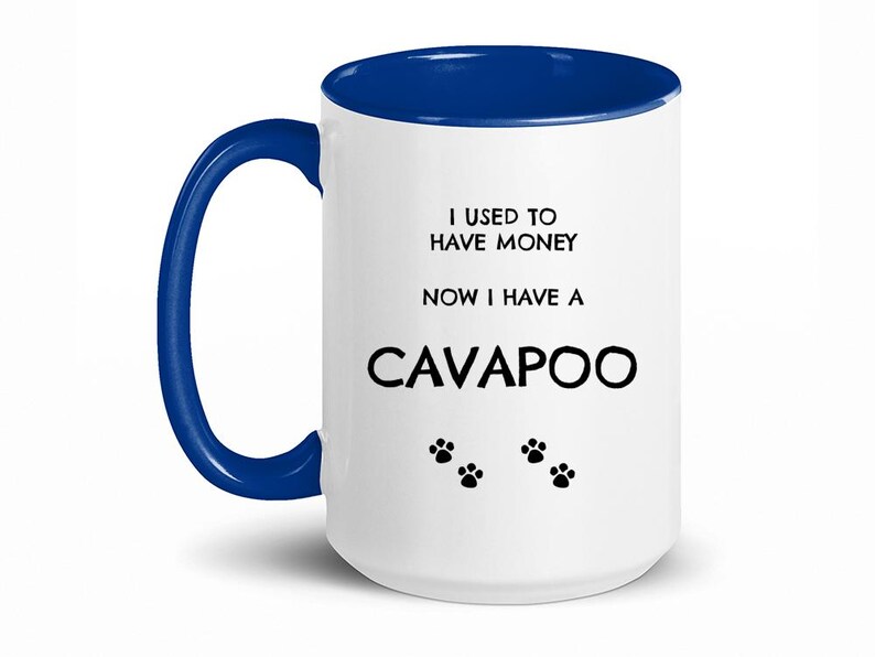 Cavapoo, Kubek Cavapoo, Zabawny prezent Cavapoo, Prezent Cavapoo, Prezenty dla mamy Cavapoo, Prezent dla mamy Cavapoo, Prezent dla taty Cavapoo, Kubek do kawy, Prezent dla właściciela Cavapoo zdjęcie 4