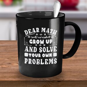 Math Teacher Gift, Funny Math Gift,  Math Student Gift, Gift Idea for Math Teacher, Math Teacher Mug, Funny Math Gift, Coffee Mug