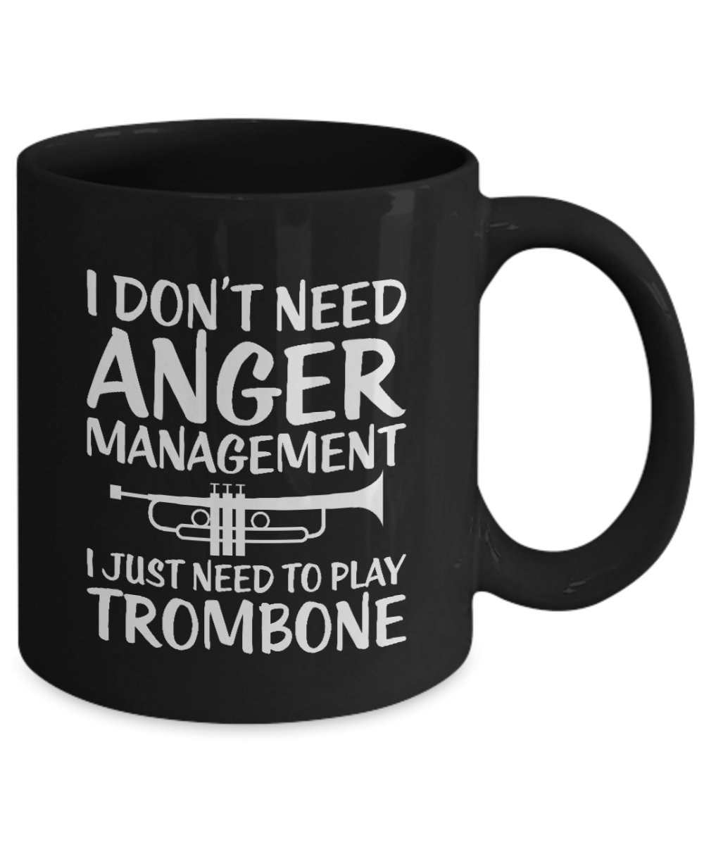 Funny Trombone Coffee Mug, Trombone Gift, Musician Gift, Trombone Gifts