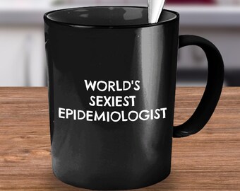 Epidemiologo, Regalo per epidemiologo, Tazza per epidemiologo, Regalo per epidemiologo, Regalo divertente per epidemiologo, Regalo di epidemiologia