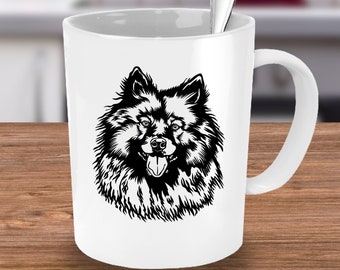 Keeshond, Keeshond Mug, Funny Keeshond Gift, Keeshond Gift, Keeshond Gifts for Keeshond Mom, Keeshond Funny Gift for Dog Mom, Keeshond Dad