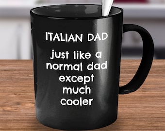 Italienischer Vater Geschenk, lustige italienische Geschenke, lustige italienische Tasse, Italien Geschenk, italienische Geschenke für Ihn, italienische Geschenke für Männer, Geschenk für italienischen Vater