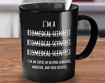 Biomedische wetenschapper, geschenken biomedische wetenschappen, leraar biomedische wetenschapper, cadeau biomedische wetenschapper, grappige biomedische wetenschapper
