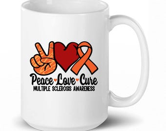 Stwardnienie rozsiane, SM Support Squad Gift, Prezent na stwardnienie rozsiane, SM, Multiple Sclerosis Awareness Support Squad, Kubek na przewlekłą chorobę