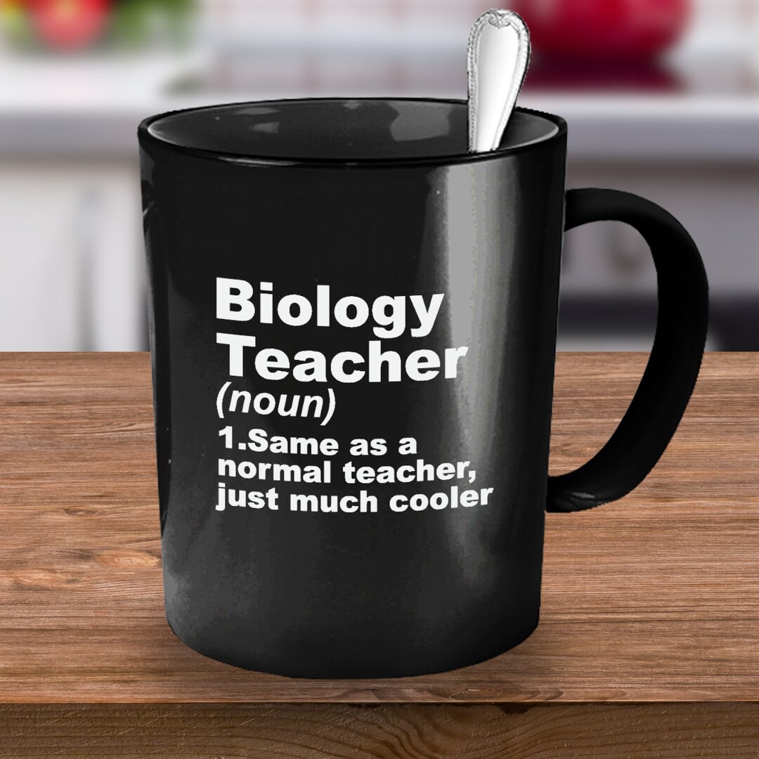 Biology Teacher Gifts Biology Teacher Biology Teacher Mug Etsy