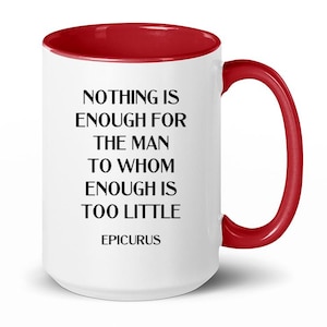 Epicurus, Epicurus Quotes, Nothing Is Enough For The Man To Whom Enough Is Too Little, Philosophy Quotes, Greek Philosophy, Ancient Greek
