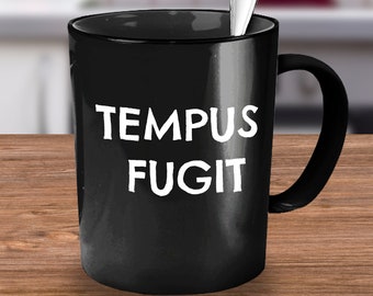 Tempus Fugit, Watch Collector Gift, Horologist, Horologist Gift, Horology Gift, Horologist Mug, Horology Mug, Funny Horologist Gift