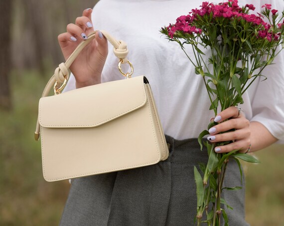 Celine Black & Ivory Grained Calfskin Clutch on Str