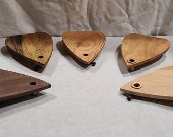 Automatic Writing Planchette - Compact Model in Oak, Walnut, Cherry, Maple, Mahogany or Exotic Black Limba