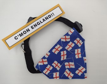 World Cup 2023 - Pet Bandana - C'Mon England - Charitable Donation on every order