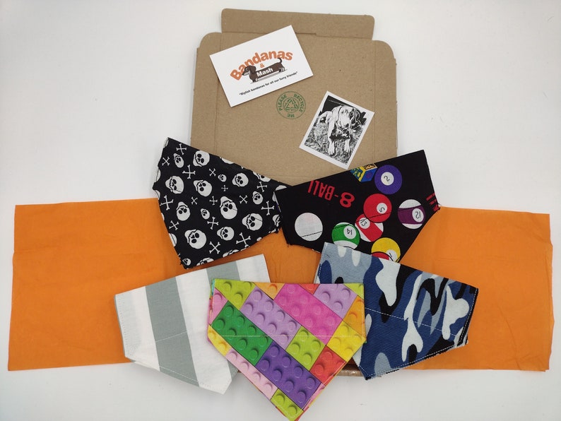 3 PACK Core Range Pick-N-Mix Range Pet Bandana with Charitable donation on every order image 10