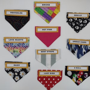 3 PACK Core Range Pick-N-Mix Range Pet Bandana with Charitable donation on every order image 3