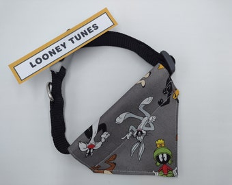 Looney Tunes - Pet Bandana - Handmade bespoke over the collar dog bandana with charitable donation on every order