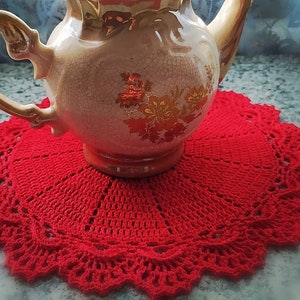 Crochet placemat