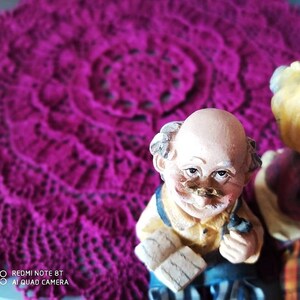 Crochet placemat