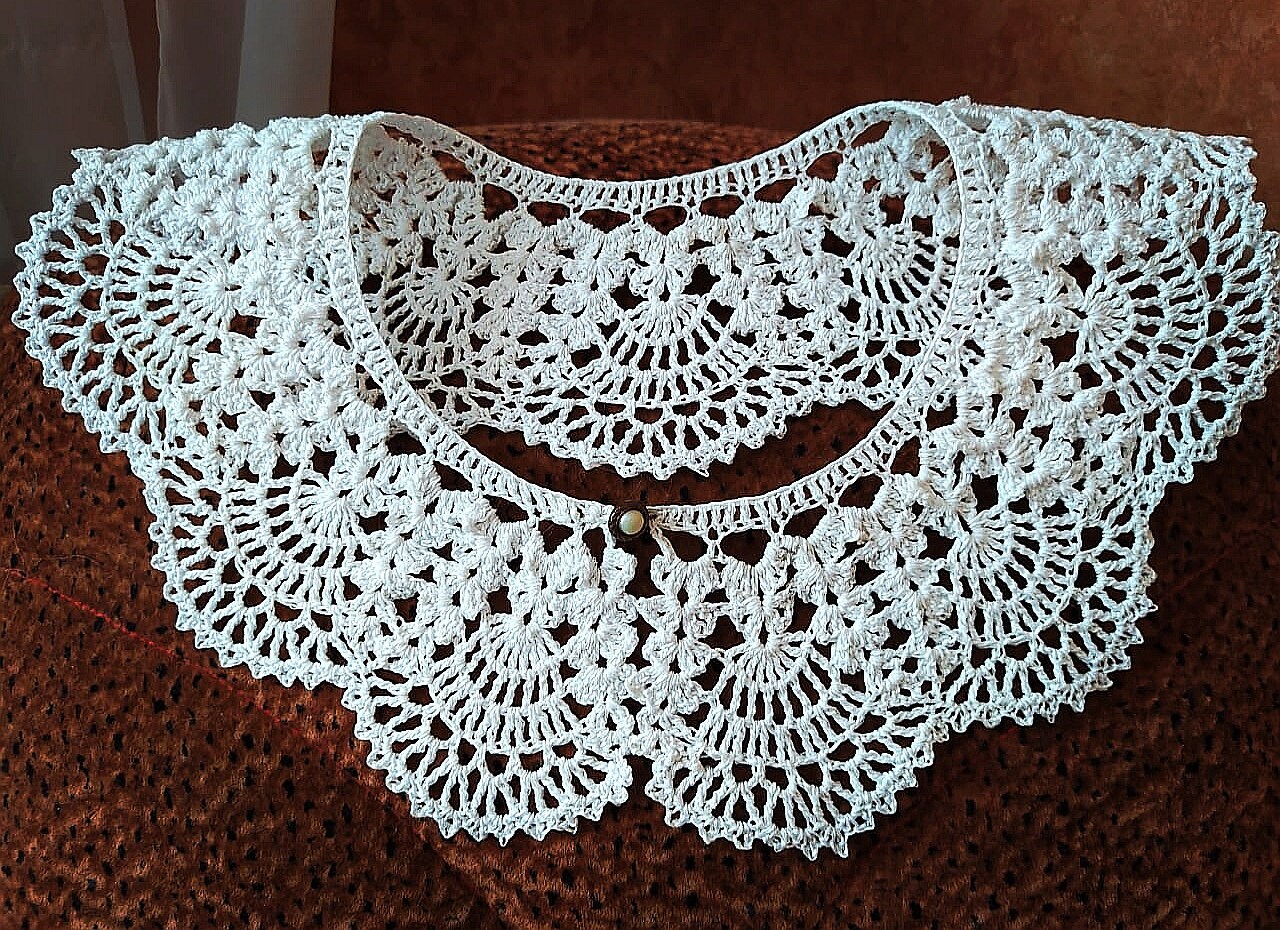 Crochet Collar - Etsy