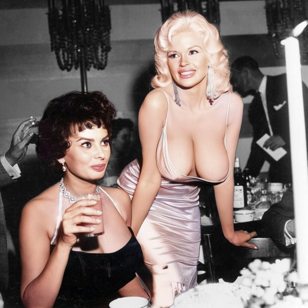 Custom Sophia Loren/Jayne Mansfield Polaroid or Print (Photo 216)