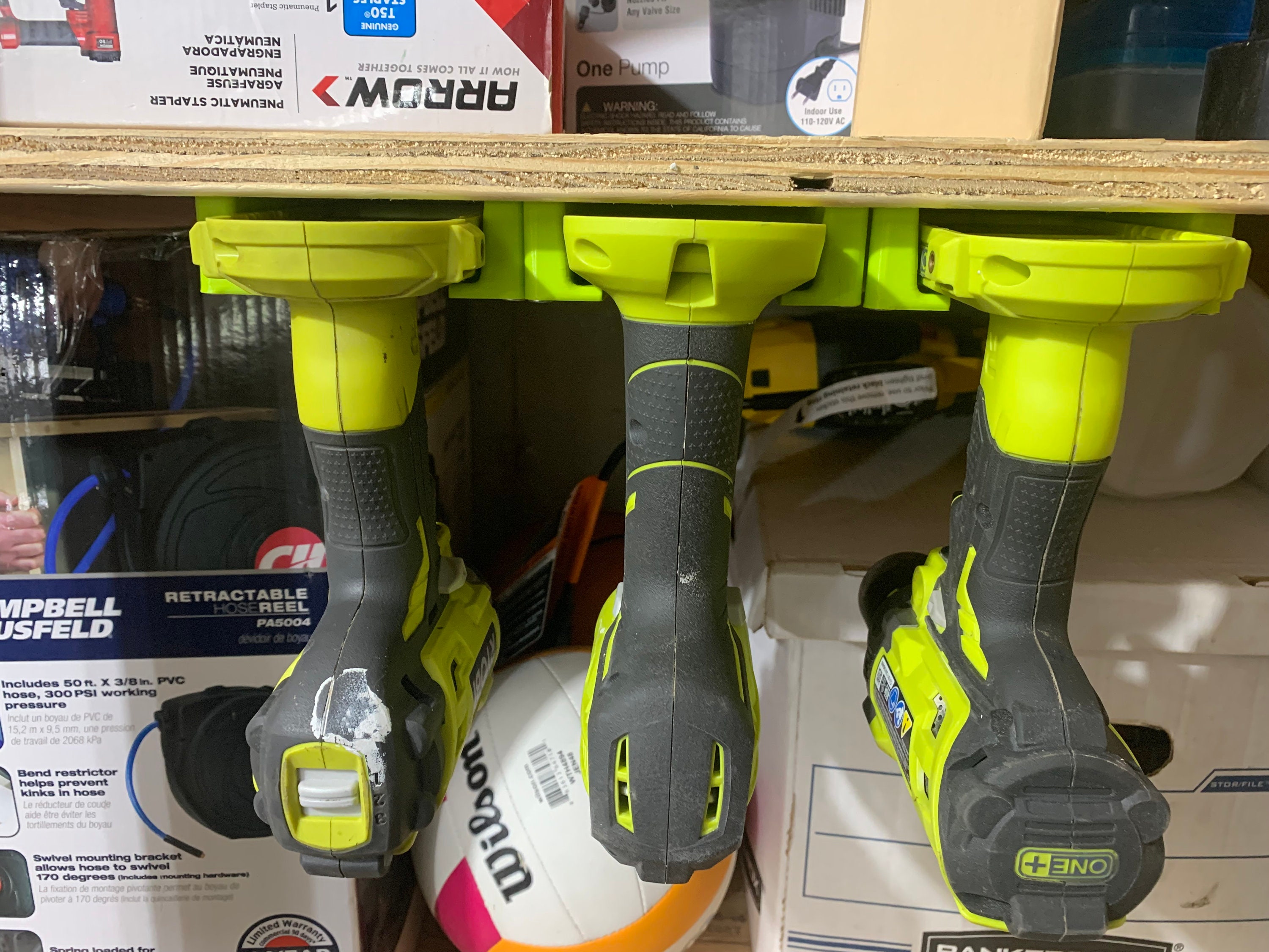 3 Pack Ryobi ONE 18 volt Tool Mount Hanger LithiumIon Holder Etsy