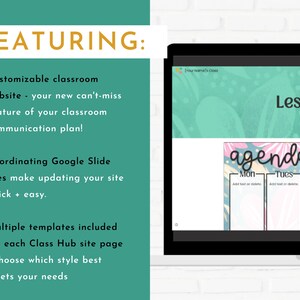 12 MONTH Site Bundle - Class Hub Website | Classroom Google Site ...