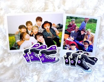 BTS Converse High Stickers - Etsy