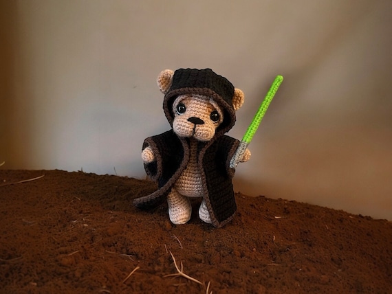 Return of the Tedi Crochet Pattern: Sci-Fi Amigurumi Bear (PDF Tutorial)