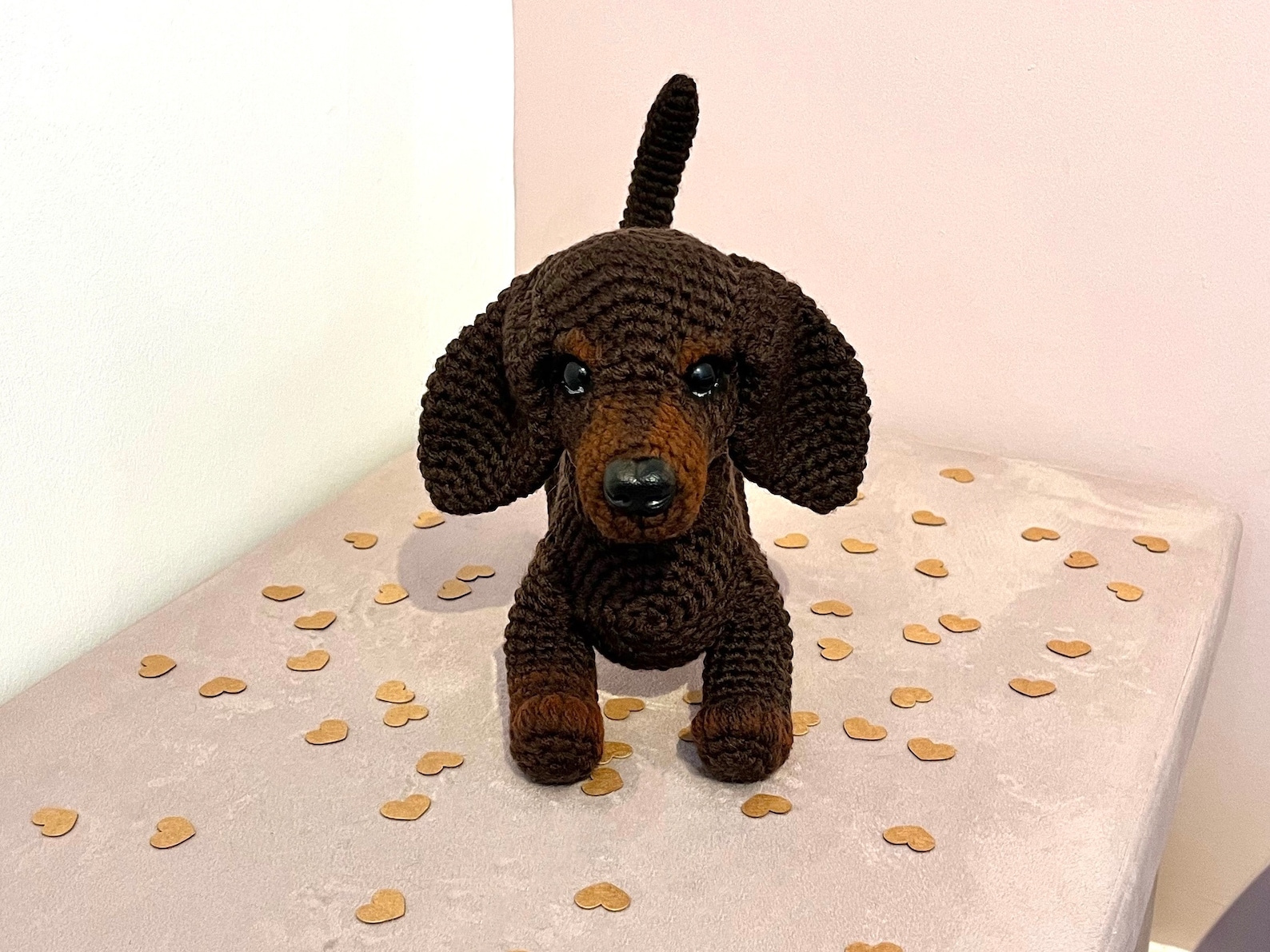 Dachshund Crochet Pattern. Sausage Dog Crochet Pattern. Easy Etsy