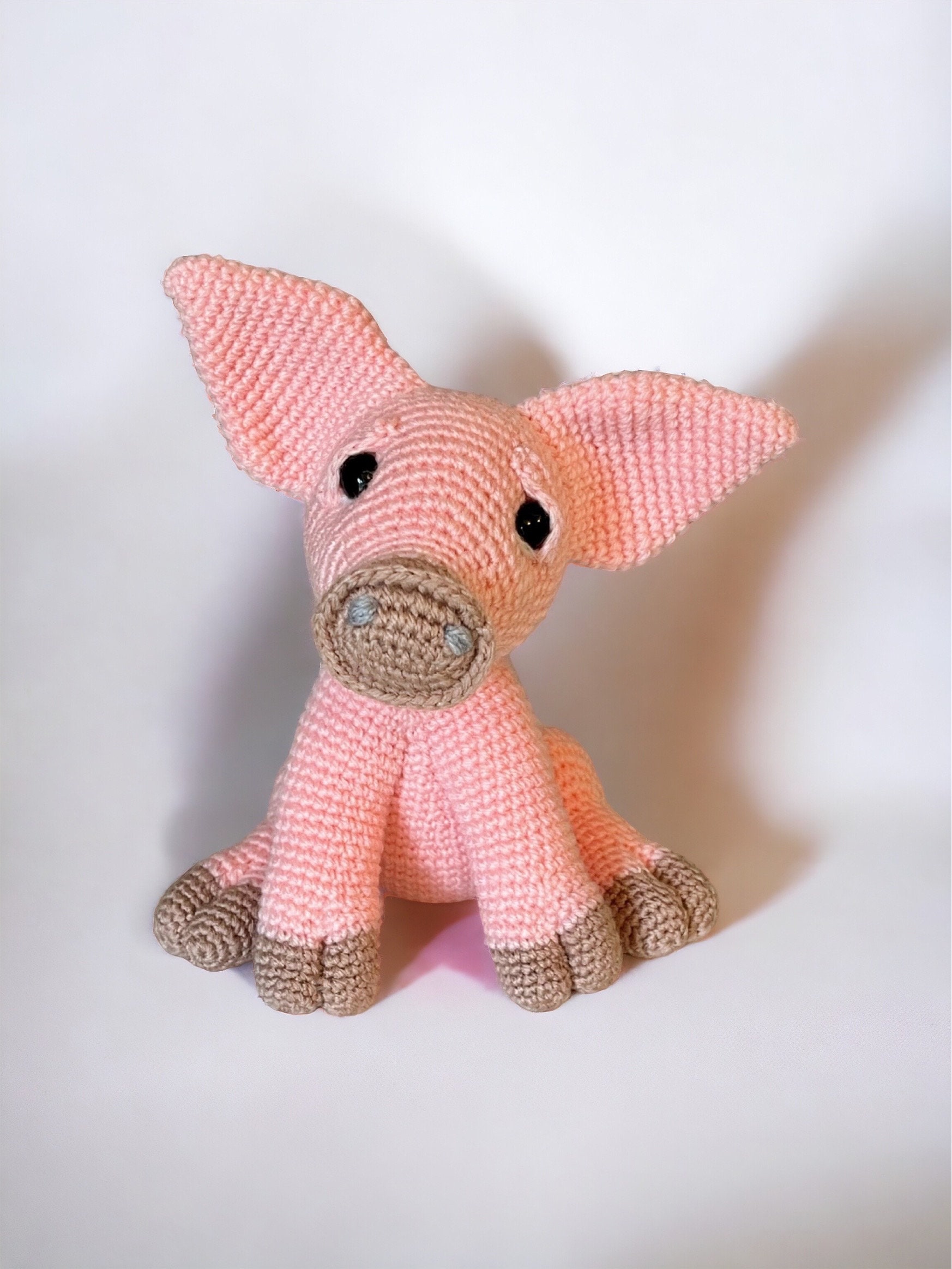 Pig Crochet Pattern. PDF Tutorial. Piglet Crochet Pattern. Cute Pig. Pig Amigurumi.