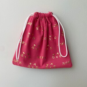 Pink Cat Bag Gymnastics Grip Bag