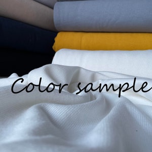 Baby Cotton knit fabric COLOR SAMPLE