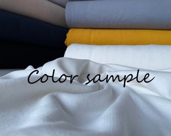 Baby Katoen gebreide stof KLEUR SAMPLE