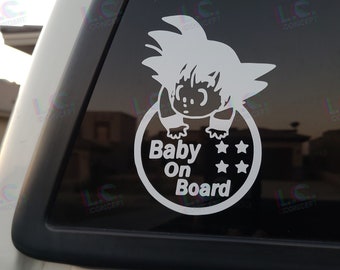 Saiyan On Board Etsy