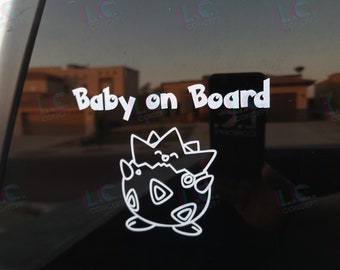 Pokemon Baby Decal Etsy