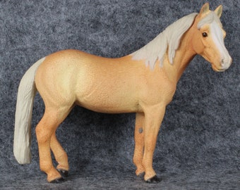 Custom Breyer Collecta British Spotted Pony Mare to Palomino