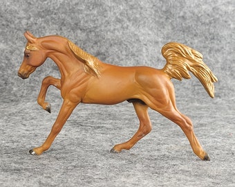 Custom Breyer Stablemate Galloping  Arabian Stallion to Chestnut