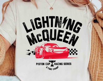 Disney Cars 3 Lightning McQueen Ready Shirt, McQueen Shirt, Disneyland Family Matching Shirt, Magic Kingdom Tee, WDW Epcot Theme Park