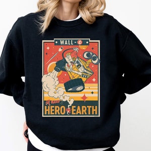 Disney and Pixar’s Wall-E A New Hero of Earth T-Shirt, Disneyland Family Matching Shirt, Magic Kingdom, WDW Epcot Theme Park