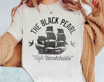 Disney Pirates of the Caribbean The Black Pearl Untouchable Shirt, Disneyland WDW Matching Family Shirt, Magic Kingdom Shirt