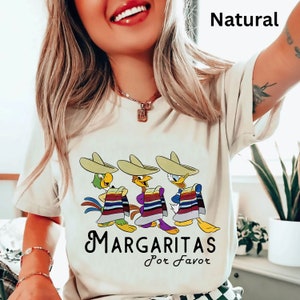 Disney Cinco De Mayo Shirt, Margaritas Por Favor Mexican Fiesta T-shirt, Retro The Three Caballeros Shirt, Disney Donald Jose Panchito Shirt