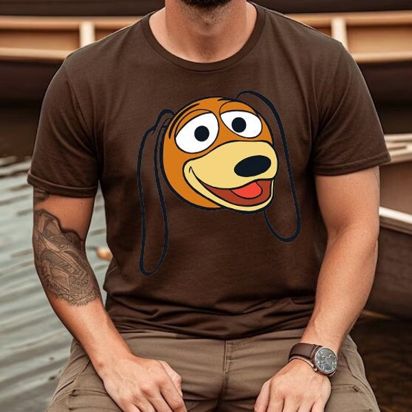 T-shirt Slinky Dog di Toy Story Disney e Pixar, maglietta personaggio Toy Story, maglietta per famiglia abbinata WDW Disneyland, camicie Magic Kingdom