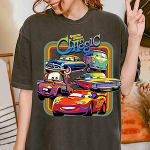 T-shirt classique Disney Cars Radiator Springs, chemise Cars Land, chemise assortie pour la famille Disneyland, t-shirt Magic Kingdom, parc à thème WDW Epcot image 2