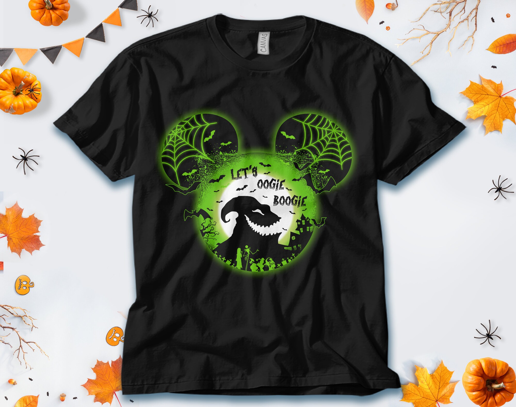 Discover Disney The Nightmare Before Christmas Let's Oogie Boogie Shirt