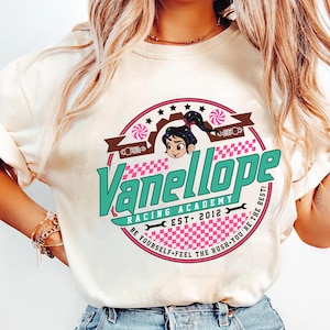 Retro Disney Vanellope Racing Academy Est 2012 Shirt, Wreck It Ralph Vanellope T-shirt, Run Disney Girl, Disneyland Family Matching Shirt